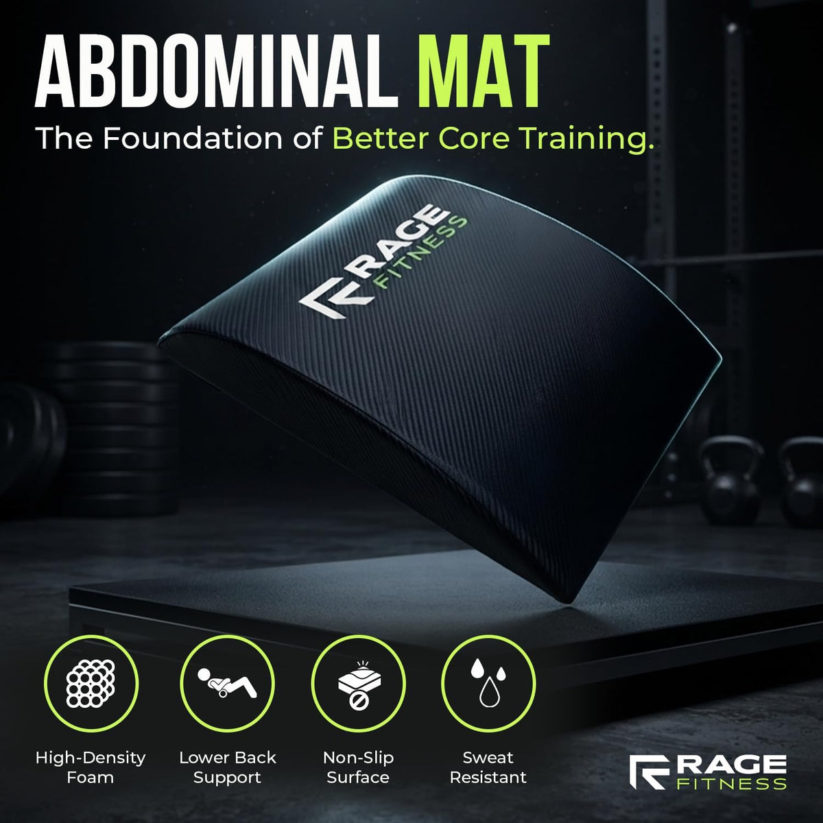 Abdominal Mat, Ab Core Trainer, Crossfit Sit-Ups, Crunches