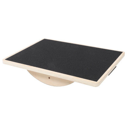 Adult Wooden Balance Trainer Board with Antislip Surface for Stability and Coordination
